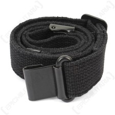 Imbracatura cotone M1 Garand - Nero seconda guerra mondiale esercito militare Springfield ripro nuovo