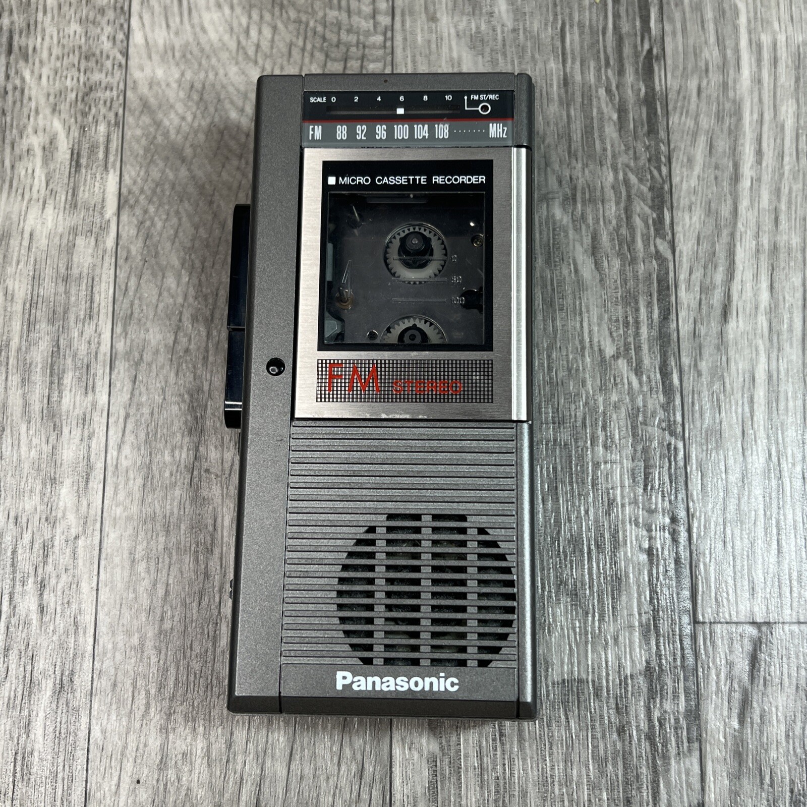 VTG Panasonic FM Stereo & Microcassette Recorder (RNV54) For Parts
