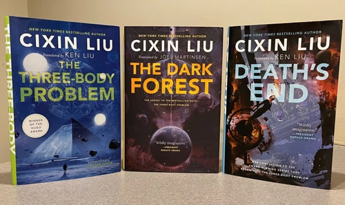 Three-Body Problem Trilogy Complete Set Cixin Liu 3 Hardcover Editions NEW