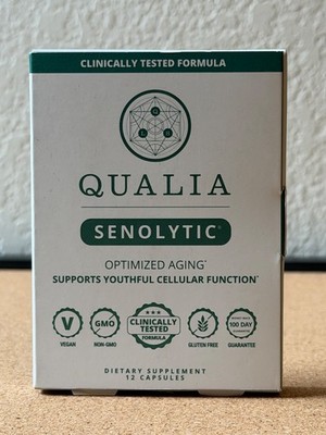 QUALIA Senolytic Optimized Aging 12 Capsules