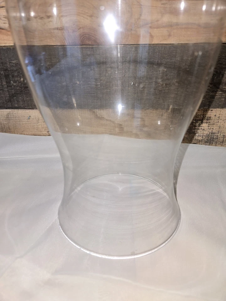 Colonial Williamsburg Style Glass Hurricane Candle Shade Globe 14" - Image 3 of 4