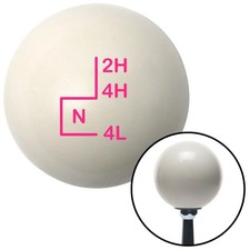 Pink Shift Pattern 37n Ivory Shift Knob W M16x1.5 Insert Shifter Auto Manual Pink Shift Pattern 37n Ivory Shift Knob W M16x1.5 Insert Shifter Auto Manual