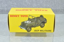 Dinky Toys 615 Jeep US et canon 105 mm Howitzer - Label Emmaüs