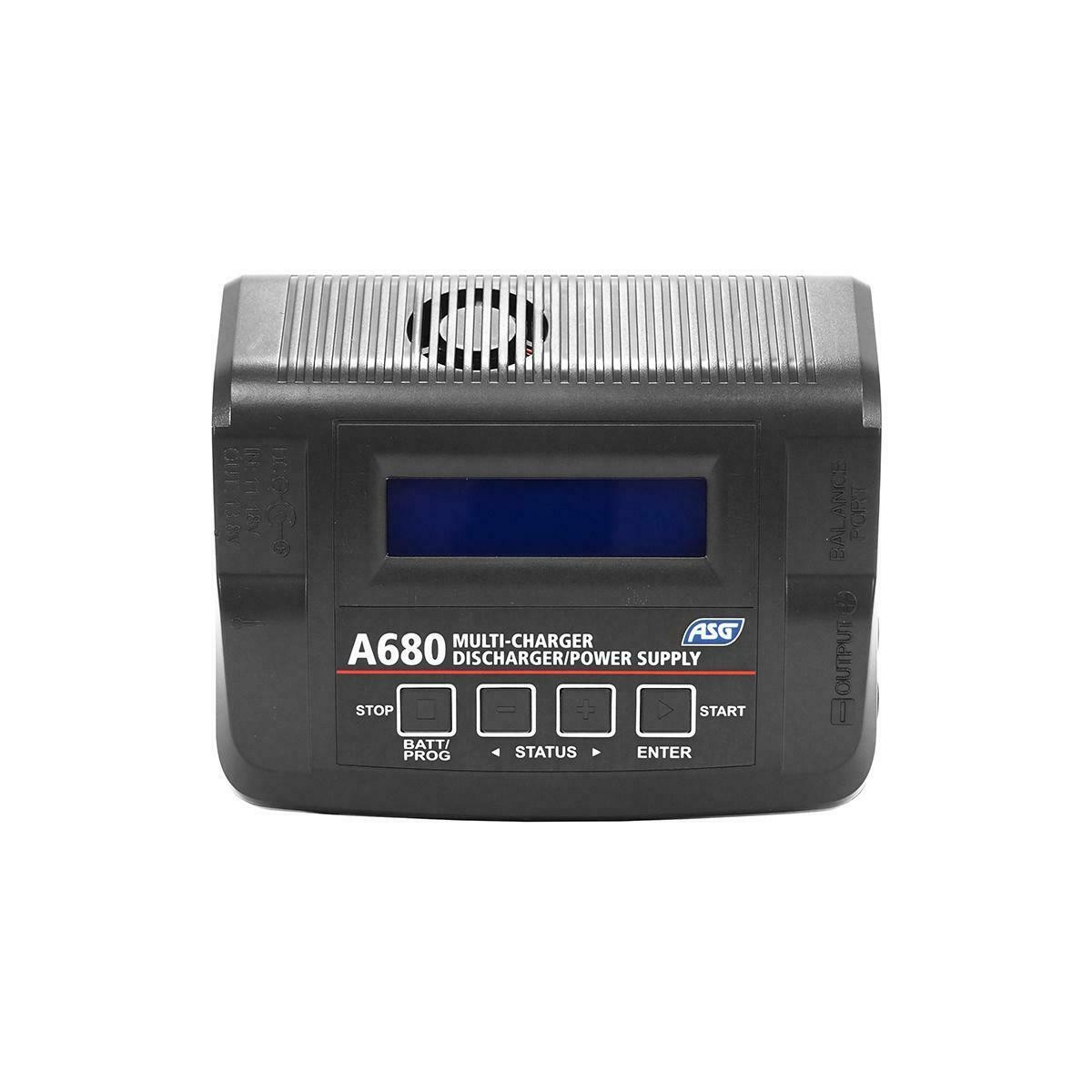 ASG A680 Airsoft Battery Charger LiPo NiMH NiCd LiFe LiHV Pb Smart Balance