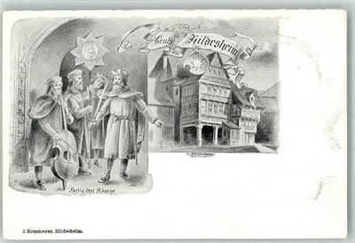 13939258 - 3200 Hildesheim Heilg. three kings whistler house signed