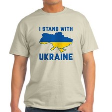 CafePress I Stand With Ukraine Light T Shirt 100 Cotton T-Shirt 904367438