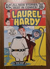 Laurel and Hardy #1 DC Comics 1972 1st Issue Larry Harmon Cartoon VG