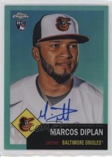 2022 Chrome Platinum Anniversary Aqua Refractor 96/150 Marcos Diplan Auto k4s