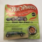 1969 Hot Wheels Redline  Green Lotus Turbine  Blister Pack