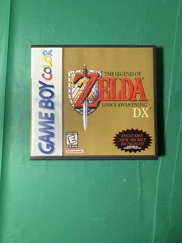The Legend of Zelda Link's Awakening DX Game Boy Color Manual Included