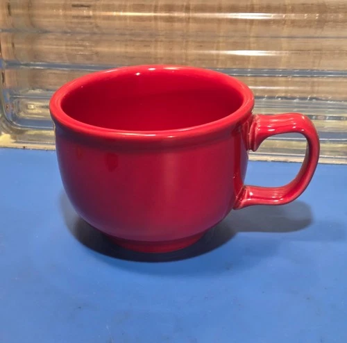 Fiestaware 18 oz Jumbo Mug Scarlet Red Soup Mug Fiesta HLC