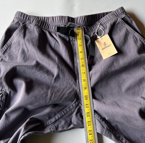 Gramicci Rig Cargo Pants Men US Large Elastic Waist Organic Cotton New - Picture 7 of 8