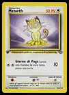 Pokemon Card - Meowth ITALIAN Jungle 56/64 Common 1st Edition
