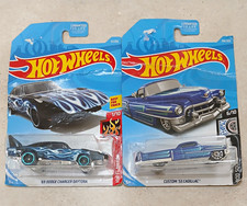 Hot Wheels Rod Squad '69 Dodge Charger Daytona  Custom '53 Cadillac 1:64