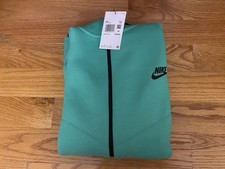 NEW Nike Tech Fleece Windrunner Full Zip Hoodie Jacket Green FB7921-363 Size XXL