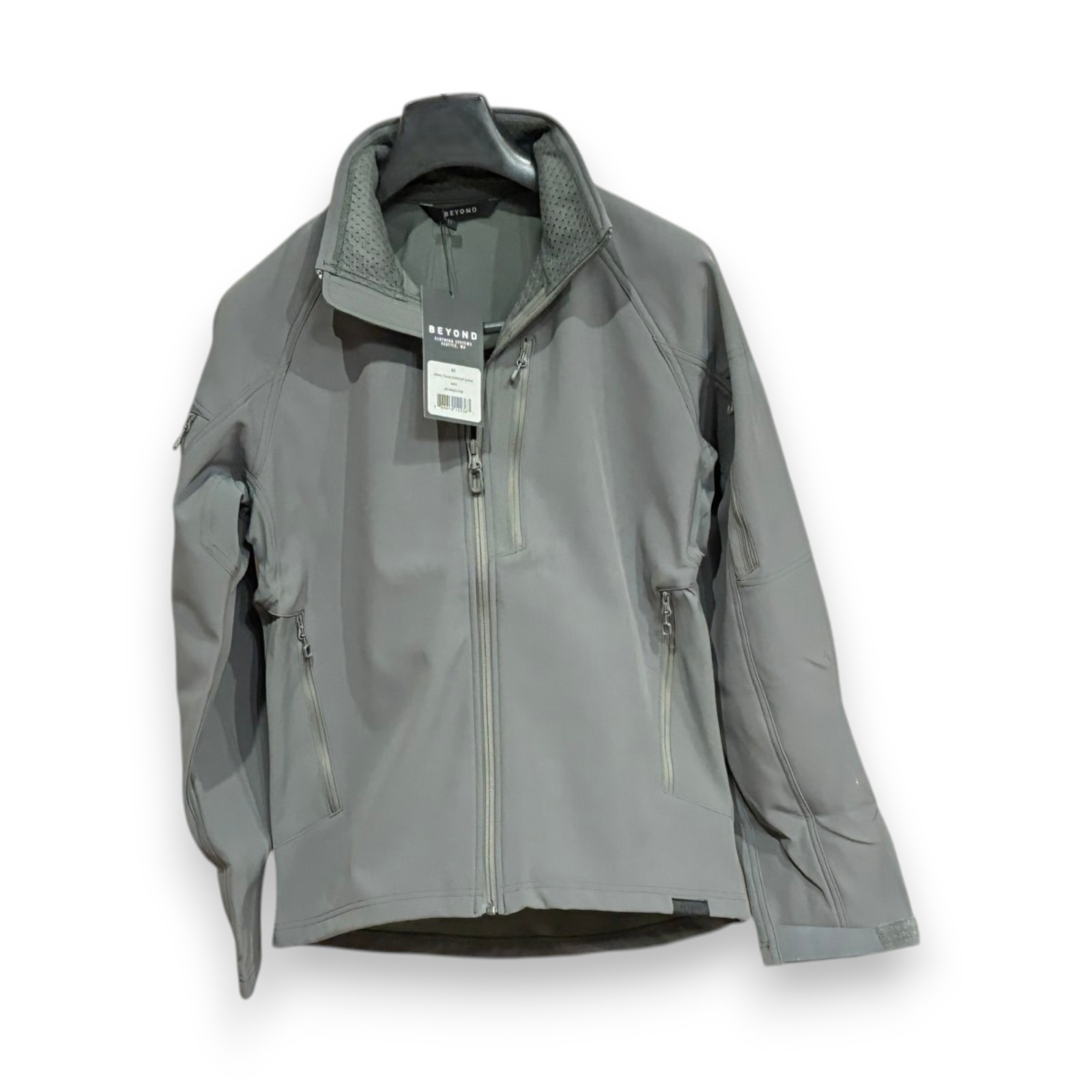 Beyond Clothing L5 PCU Testa Softshell Jacket K5 Wolf Grey NWT Medium Level 5