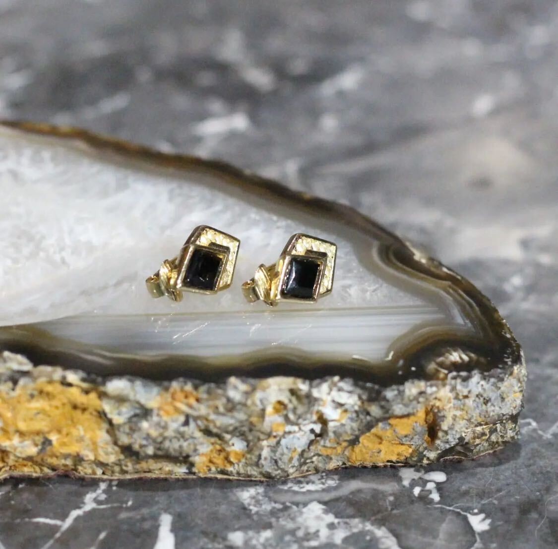 Christian Dior Color Stone Ear Clips Elegant Designer Studs