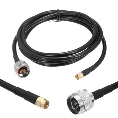 KMR/LMR240 Koaxialkabel für Low-Loss, 50Ohm 6Ft SMA Male zu N-Type Male
