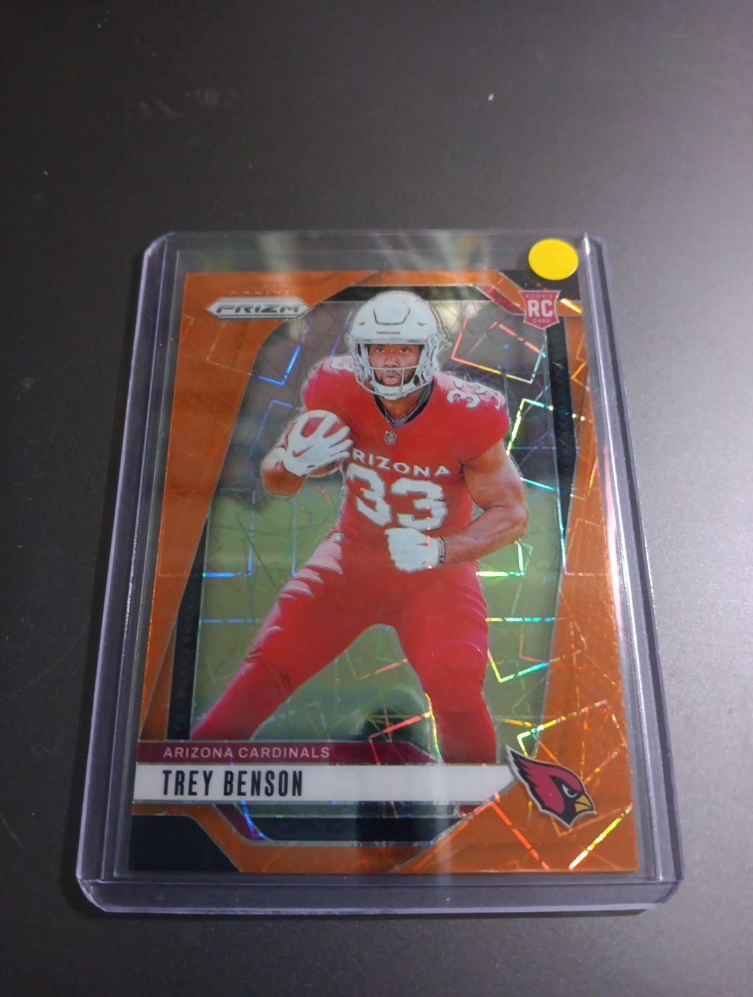 2024 Panini Prizm - Rookies Trey Benson #392 Lazer Prizm (RC)