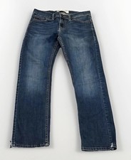 Boy’s Levis 511 Performance Slim Blue Denim Jeans Cut Hem Slits 27x27” 14 Reg