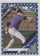 2019 Panini Donruss Variation Independence Day Kyle Freeland (Ace on Front) 1u0