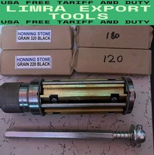 CYLINDER ENGINE HONE KIT 34 mm to 60mm Honing Machine + 4set Honing Stones. H.Q.