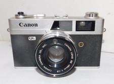 Canon Canonet QL19 35mm Rangefinder Film Camera Tested Works Made In Japan