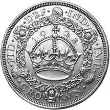 GEORGE V "Wreath" crown. 1928.  ABOUT UNCIRCULATED.