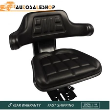 Black Tractor Suspension Seat For Ford 2000, 2600, 2610 3000 4000 3600 4600 3910