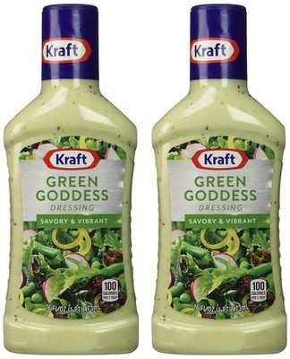 Kraft Green Goddess Dressing, 16 Fl Oz (Pack of 2) 