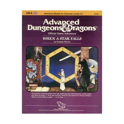 TSR AD&D 1st Edition When a Star Falls SW (NM/New)