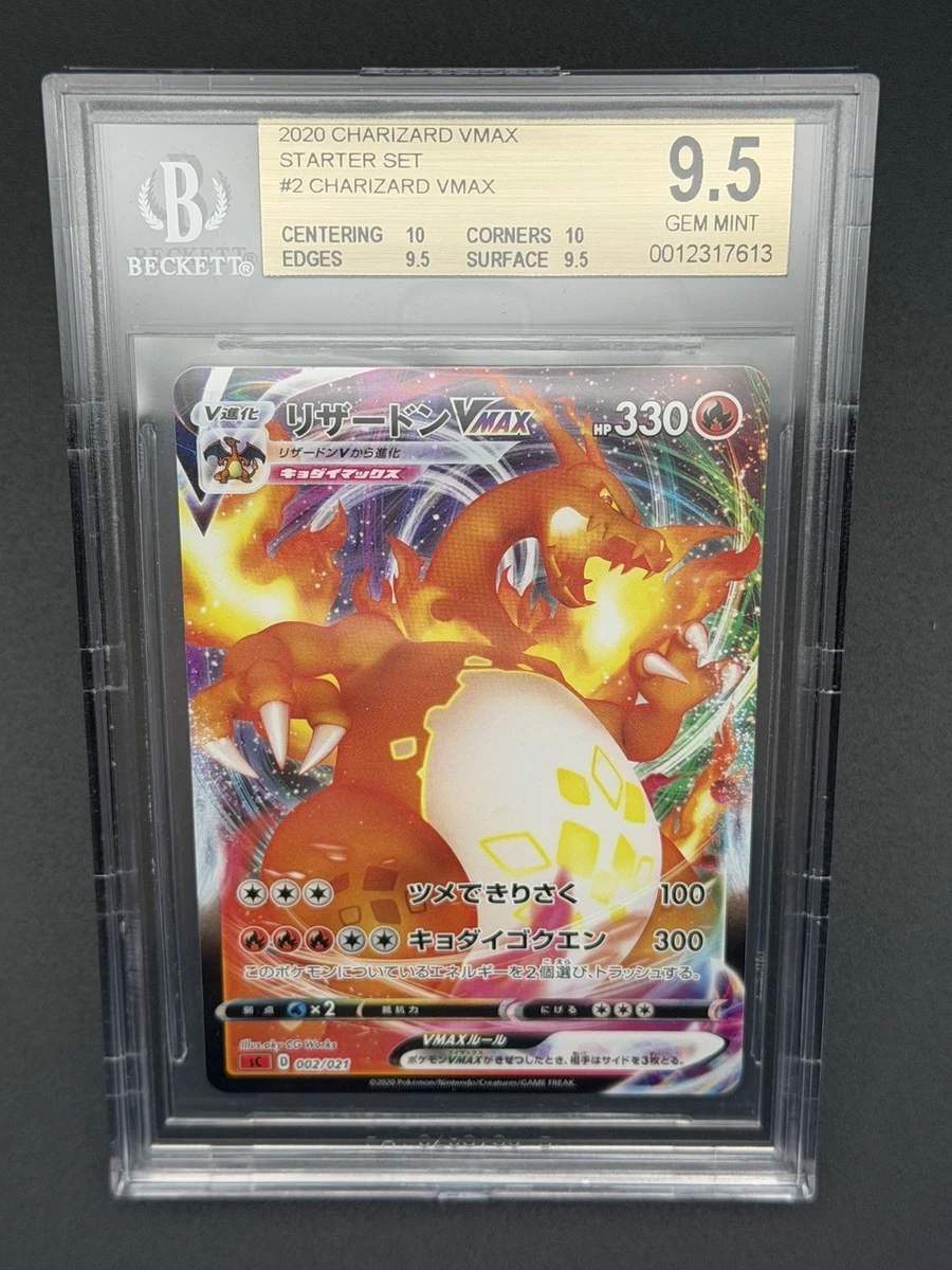 Collectible Individual Grade 9.5 Charizard Pokémon TCG Card Games