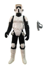 Vintage Star Wars 1983 ROTJ V1 Biker Scout 100% COMPLETE_NEAR MINT!!!