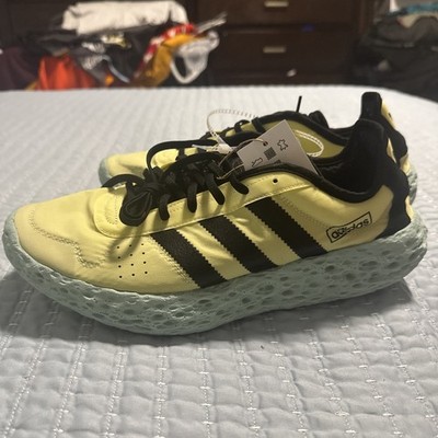Adidas Originals ZPONGE Mens Sneakers JH8110 Ice Yellow Black Blue  Sz 11