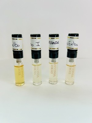 Valmont Perfumes Discovery Kit Extrait De Parfum 4 x 2ml Samples
