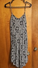 Old Navy Summer Dress Black And White Size Medium Non Smoking Home