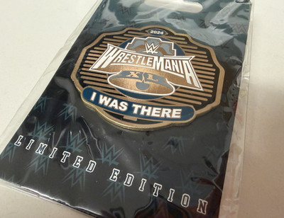 WRESTLEMANIA XL 40 OF 42 I WAS THERE PIN PHILADELPHIA WWE SUPERSTORE EXCLUSIVE