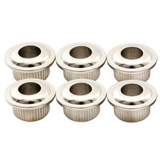 Musiclily Pro 6mm to 10mm Vintage/Modern Conversion Bushings for Guitar Pegs, Ni