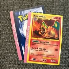 Charizard Pokémon Debit Credit Card Skin - Small Chip - Matte