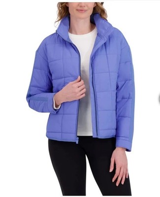 Roxy Women's Quilted Jacket, Blue, Size: Medium