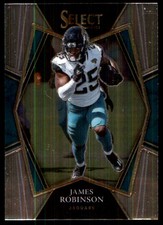 James Robinson 2021 Panini Select #117 Jaguars NFL READ FREE SHIP AutographDen