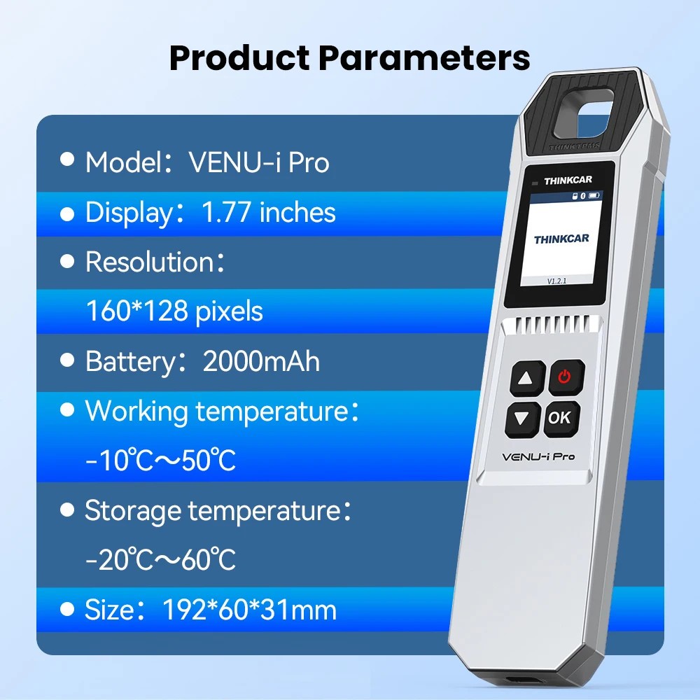 2025 THINKTPMS VENU iPro Programming/Relearn/Activation/Reseat/Diagnostic Tool