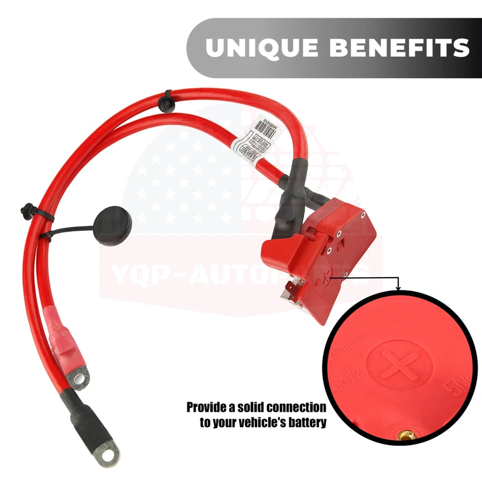 New For BMW F30/32/36 328I Positive Battery Blow Off Cable Lead Wire Plus Pole - Image 3 of 4