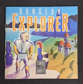 Dungeon Explorer (NEC TurboGrafx-16) w/Manual, Case, Sleeve