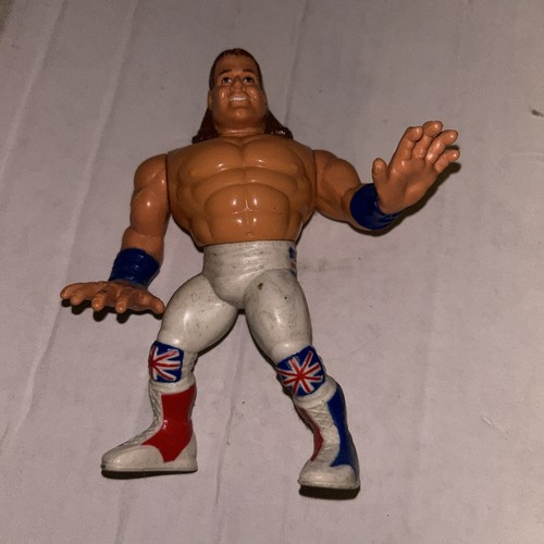 WWF British Bulldog 1991 Titan Sports Wrestling Ac...