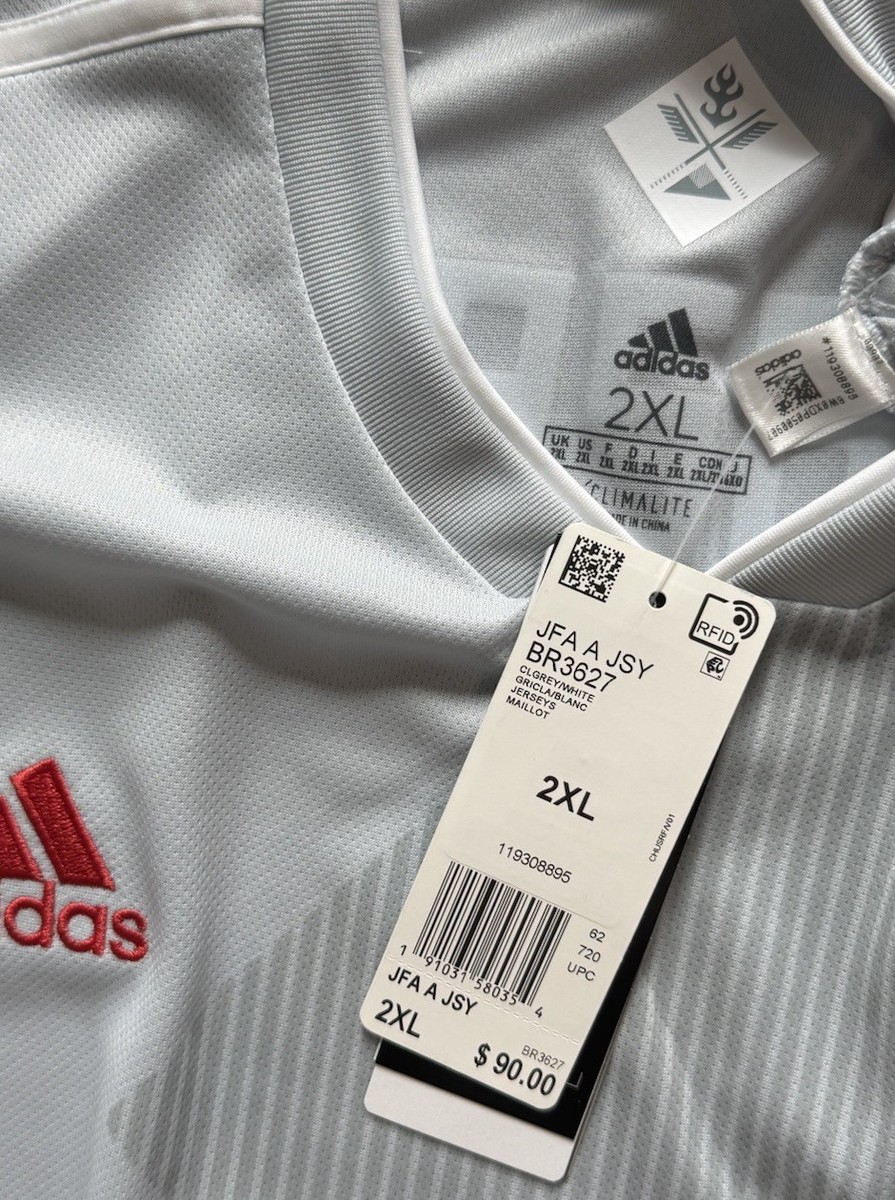 2018/19 Japan Away Jersey #9 Okazaki 2XL adidas World Cup Soccer