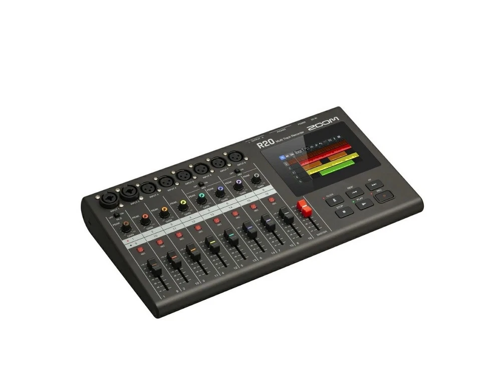 ZOOM R20 Multitrack Recorder MTR Audio Interface Controller Black Brand New - Image 2 of 4