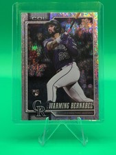 2026 Topps Baseball Series 1 Sand Glitter Warming Bernabel RC #55 Colorado