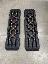 2 Recovery Tracks Board 10T Sand Mud Snow Grass 4WD Accessory Black Max Strength