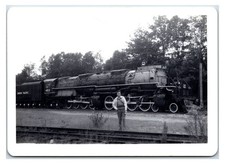 Vintage 1950s Locomotive #4012 Union Pacific Big Boy Original Photo (5 X 3.5)